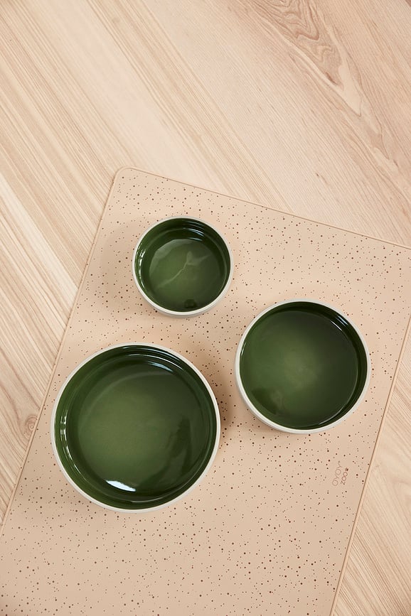 Comedero para perro Sia, 21 cm, verde