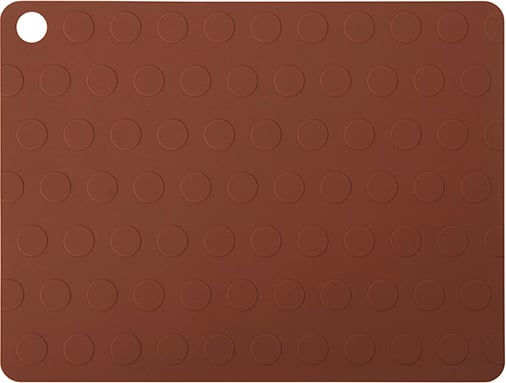 Dotto Platzsets, rotbraun, 2 St.