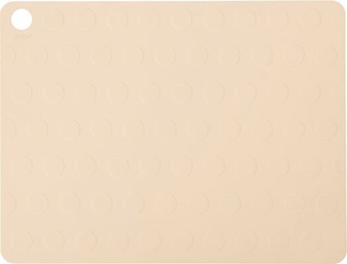 Dotto Platzsets, vanillefarben, 2 St.