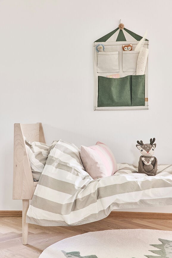Estructura de Cama infantil de haya natural Hevali, 165 cm