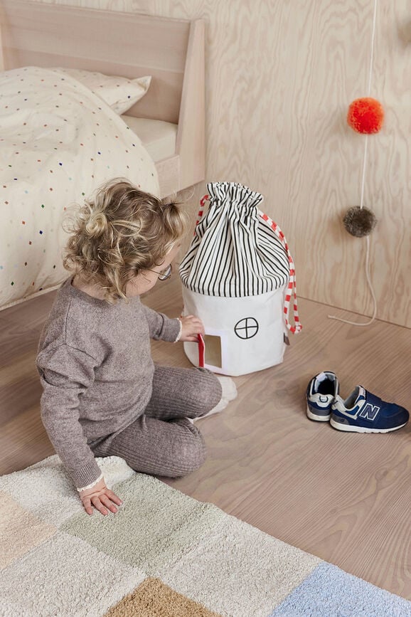 Estructura de Cama infantil de haya natural Hevali, 165 cm