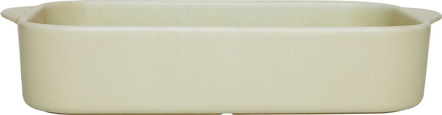 Fuente para Horno Yuka, 40 cm, crema