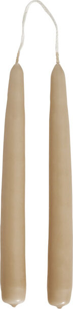 Fukai Kerzen 14 cm, Camel, 2 St.