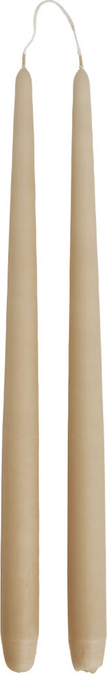 Fukai Kerzen 34 cm, Camel, 2 St.