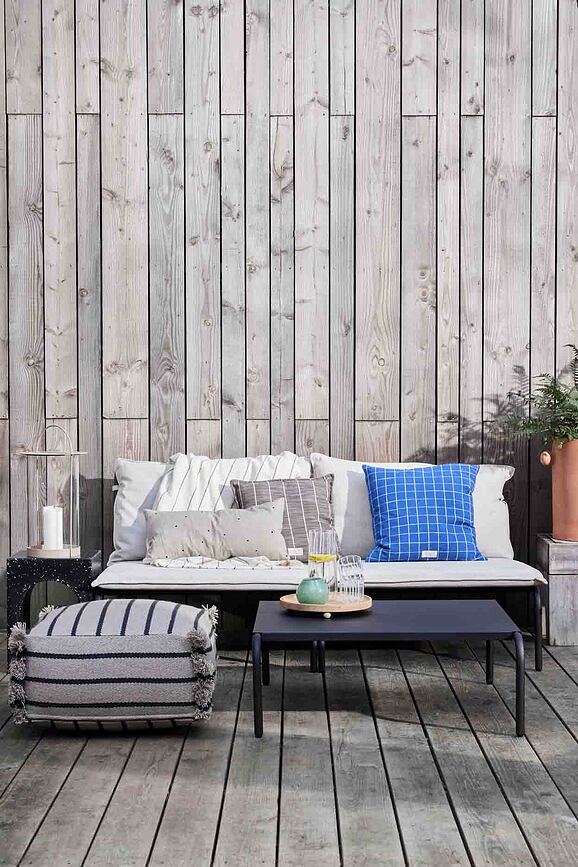 Funda de Cojín Decorativa Kyoto, 50 x 50 cm, antracita