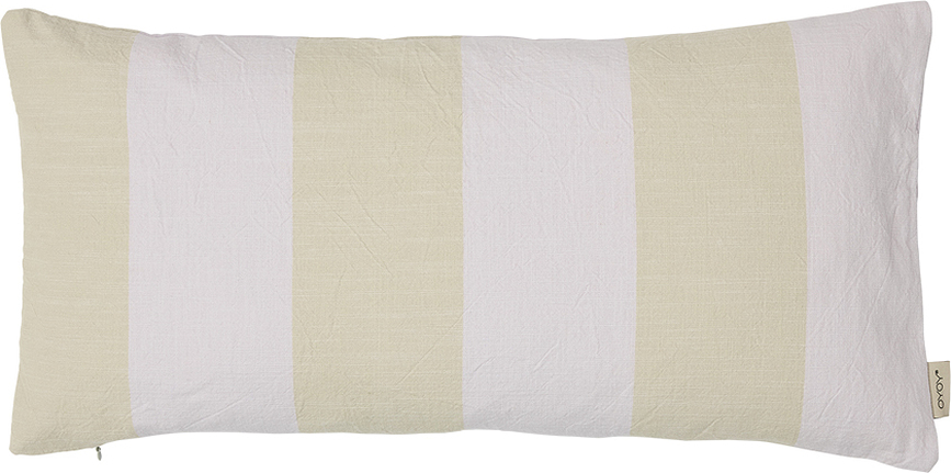 Funda decorativa Kara, 30 x 60 cm, lavanda y beige