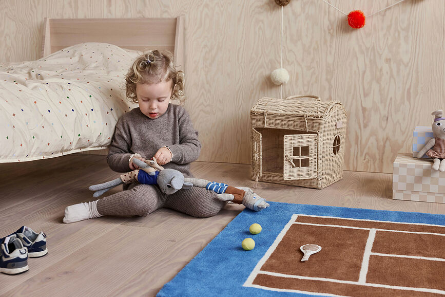 Juego de Funda Nórdica Konfetti, 140 x 100 cm, funda de almohada 40 x 45 cm