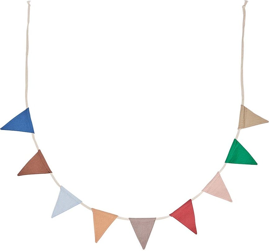 Guirnalda Moni, colores cálidos