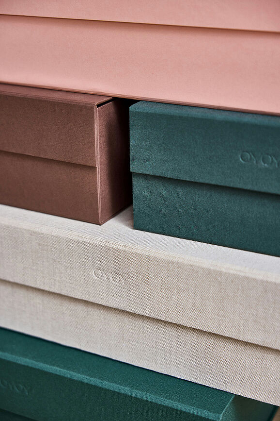 Hako Boîte de Rangement, format A4, gris clair