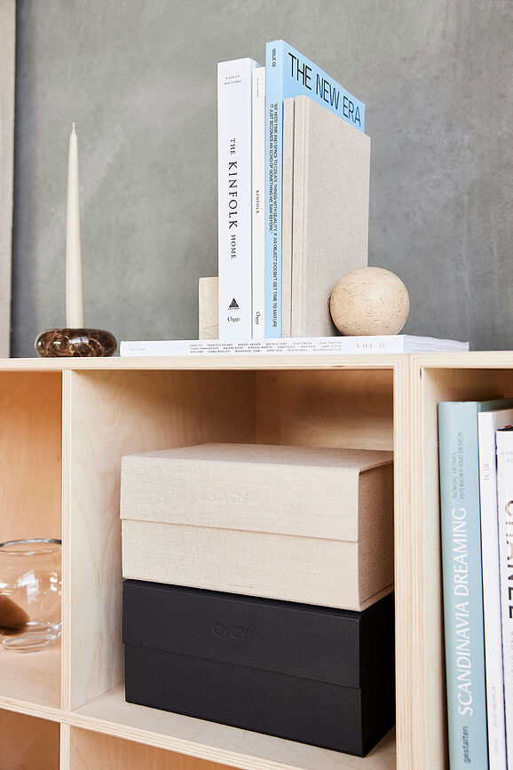 Hako Κουτί Αποθήκευσης, A5, κρεμ