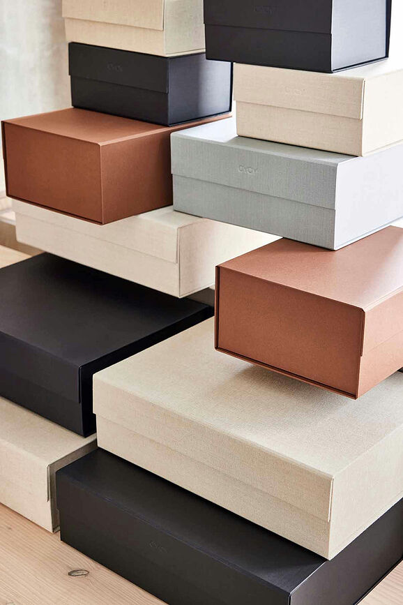 Hako Škatla za shranjevanje, A4, svetlo siva