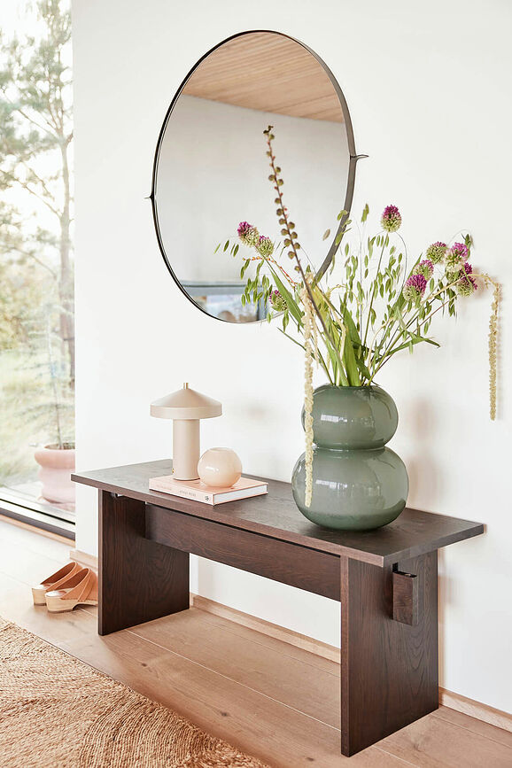 Hatto Lampe de Table LED sans fil, hauteur 24,5 cm, blanche