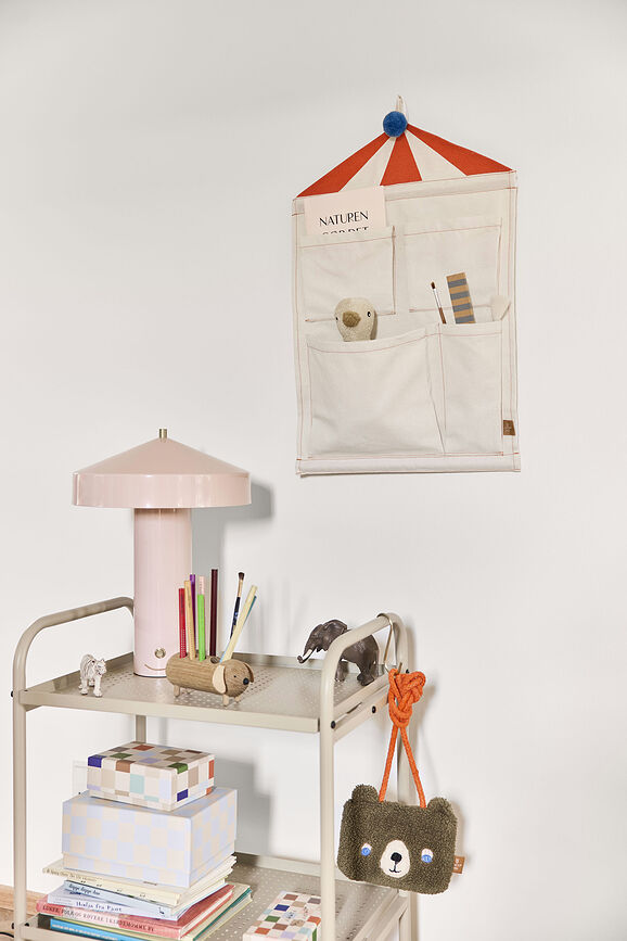 Hatto Stolna Lampa 41 cm bijela