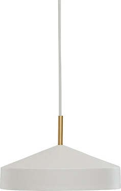 Hatto Viseča svetilka, 30 cm, bela