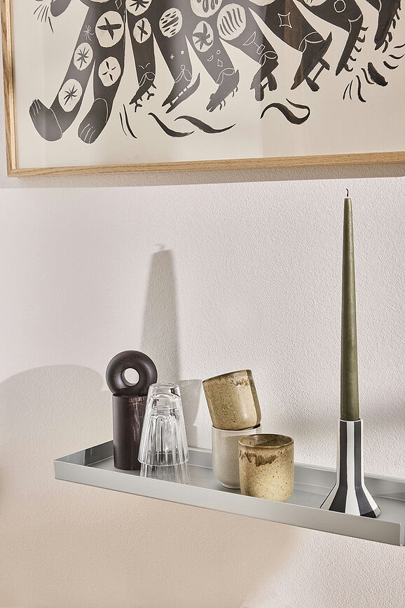 Hoop Μύλος Αλατοπίπερου, 16,5 εκ., ξύλο φράξου, φυσικό