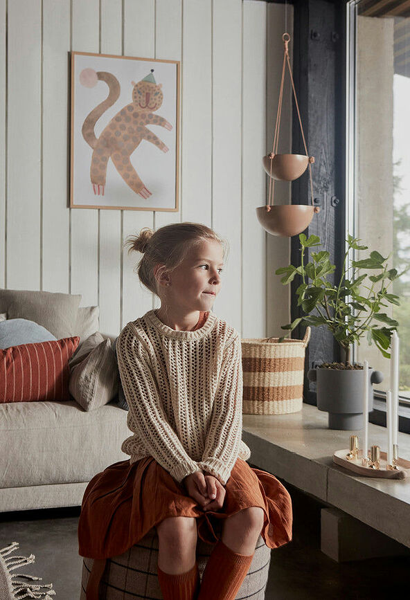 Inka Kana Tegla 22 cm crvena