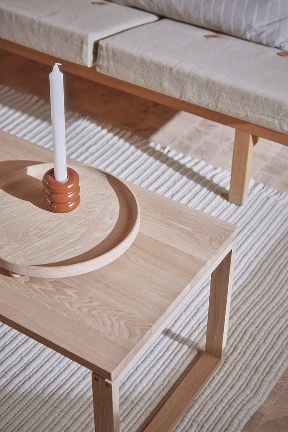 Inka Pladanj dekorativni 30 cm prirodni hrast