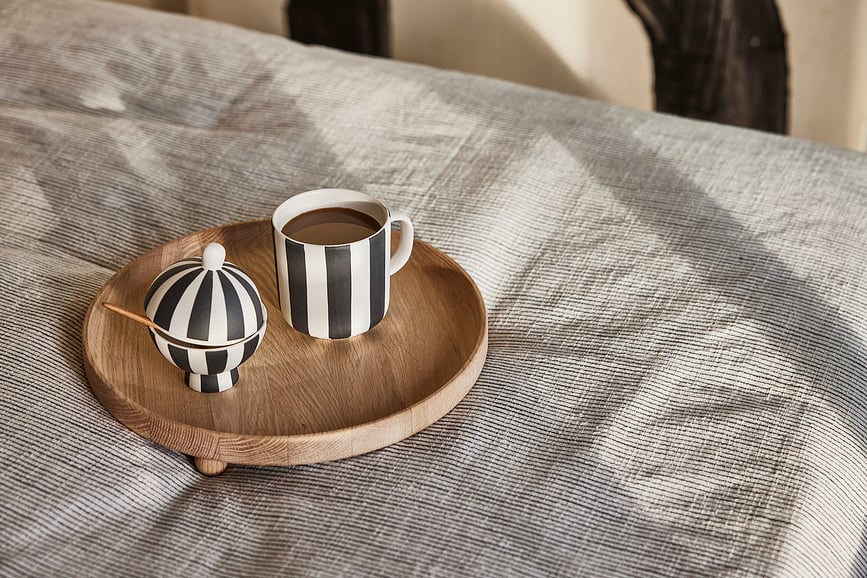 Inka Pladanj dekorativni 30 cm prirodni hrast