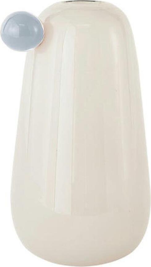 Inka Vaza, 34 cm, umazano bela