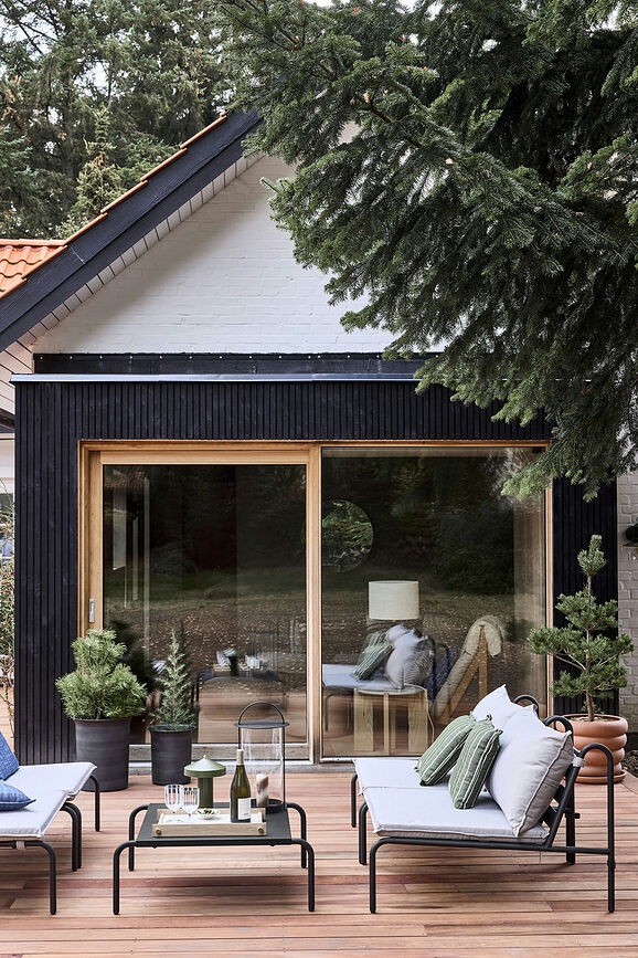 Iri Kovinski lončki za rože, 2 kosa