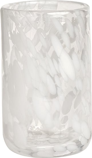 Jali Glas 10,5 cm, weiß