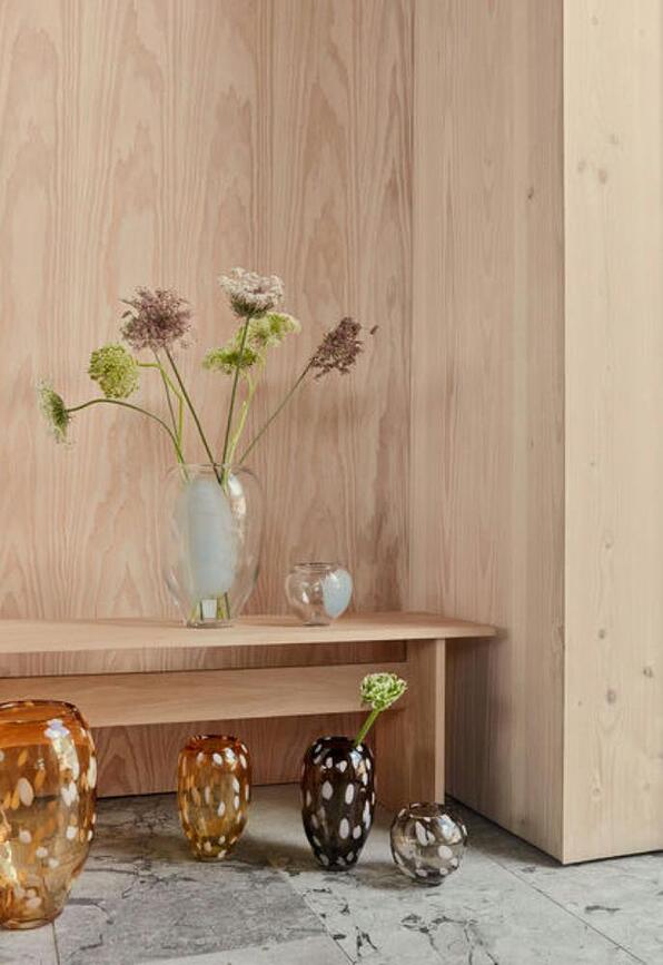 Jali Vazon, 35 cm, svetlo moder