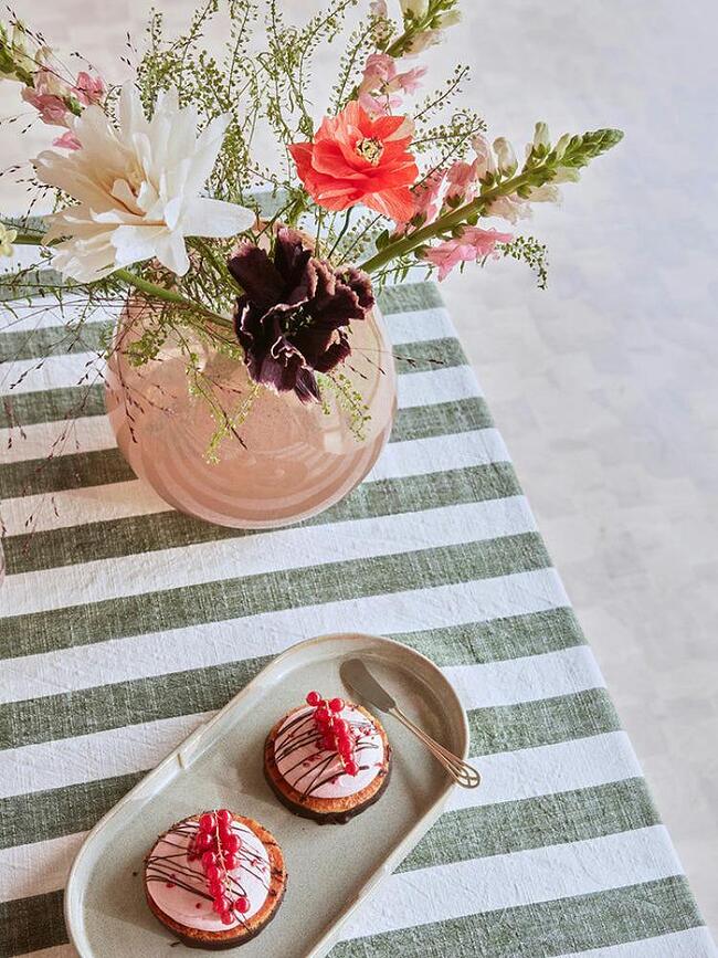 Jarrón Lasi, 22 cm, topo