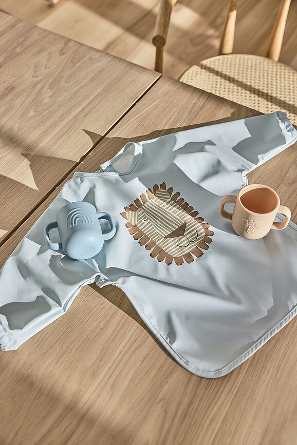 Kappu Tasses pour enfants, bleu et beige, Lot de 2