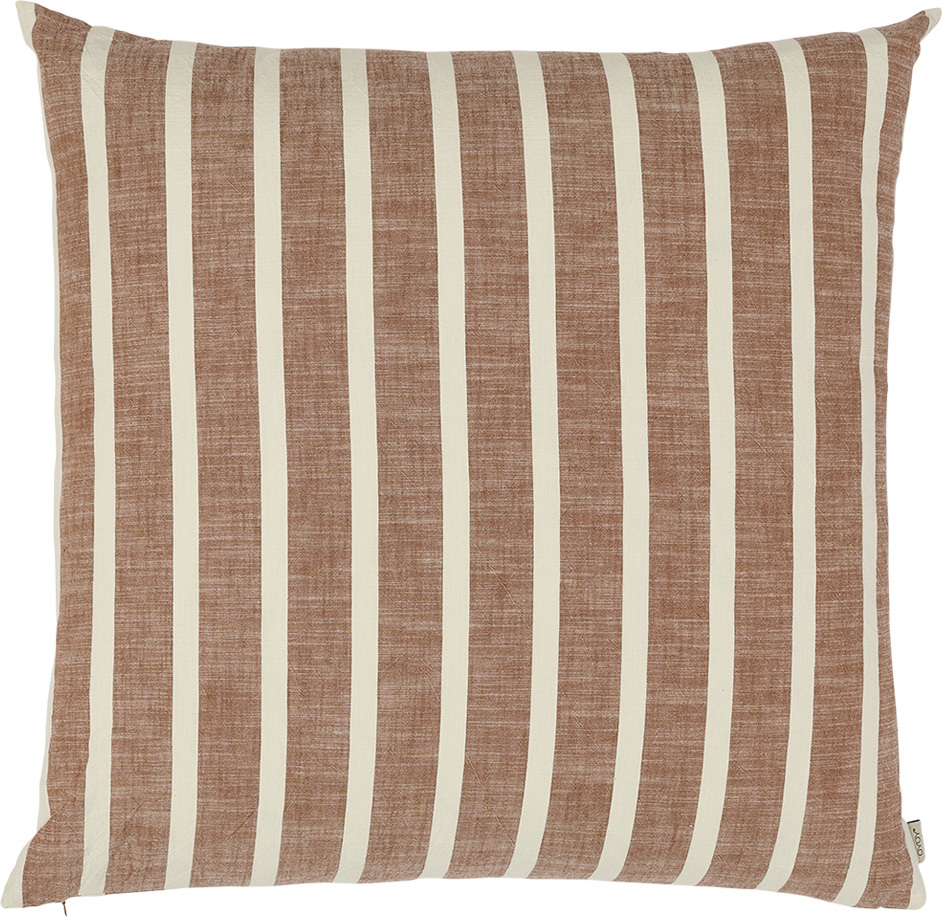 Kara Bodenkissenbezug 78 x 78 cm, braun