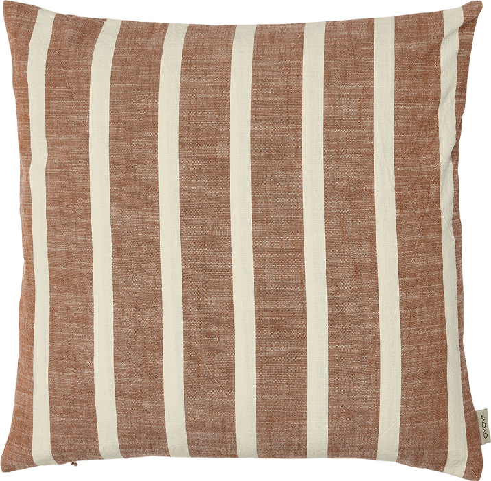 Kara Dekokissenbezug 50 x 50 cm, braun