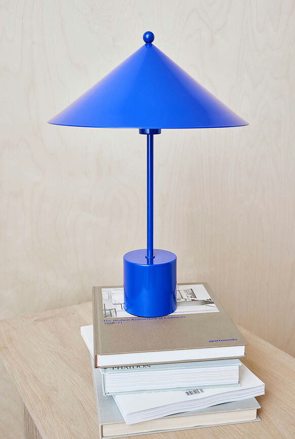 Kasa Lampe de Table 50 cm, rouge