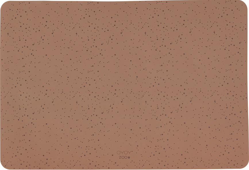 Koko Tapis pour Gamelle de Chien 34 x 50 cm, caramel