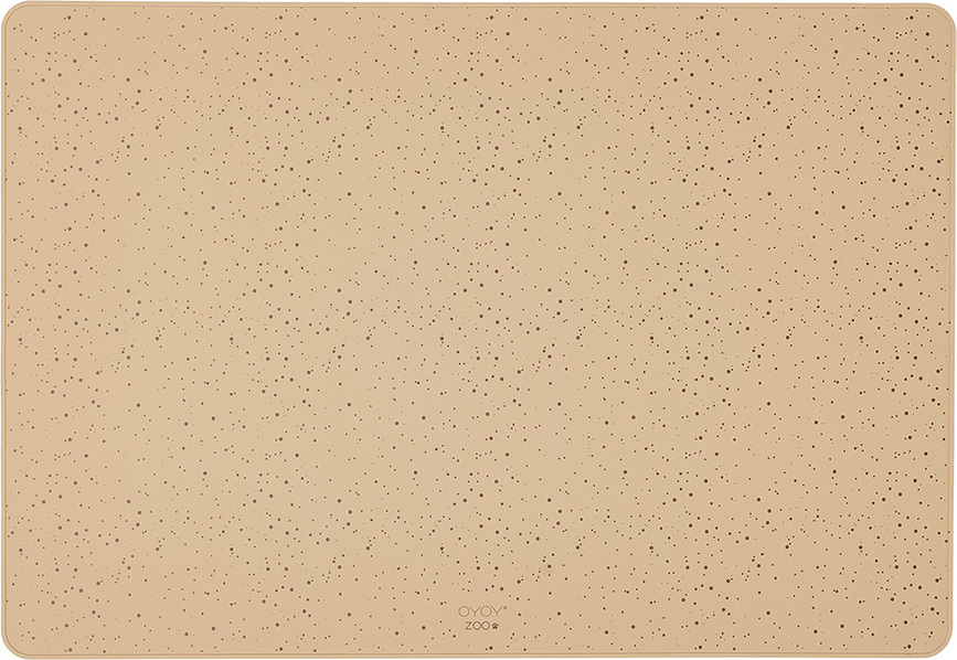Koko Tapis pour Gamelle de Chien, 44 x 64 cm, camel