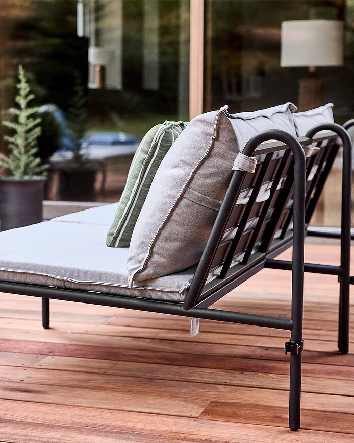 Kyoto Coussin de Jardin 42 x 42 cm, vert