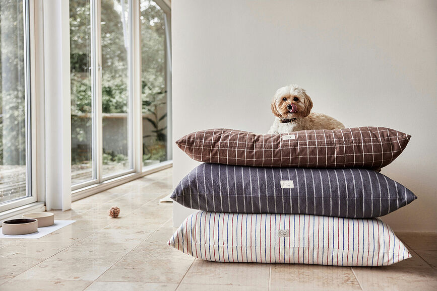 Kyoto Coussin pour Chien 94 x 75 cm, anthracite