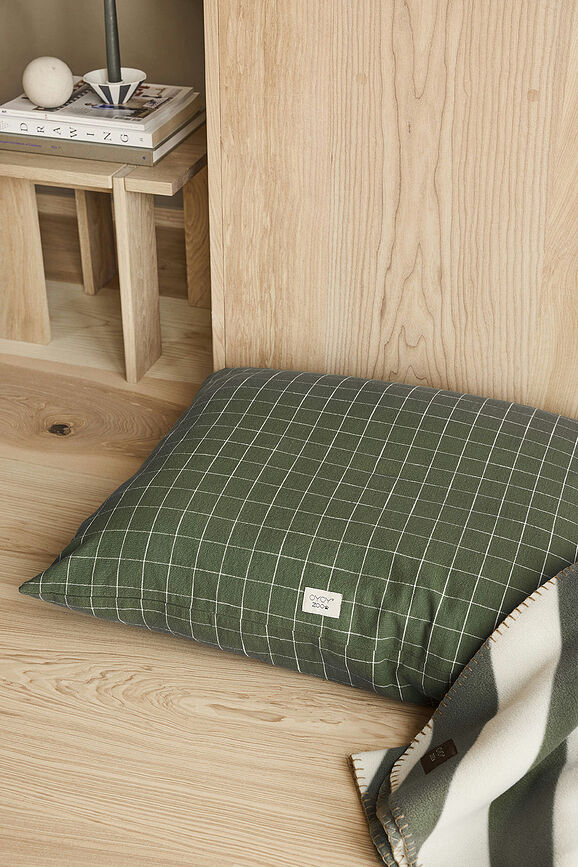 Kyoto Coussin pour Chien 74 x 60 cm, olive