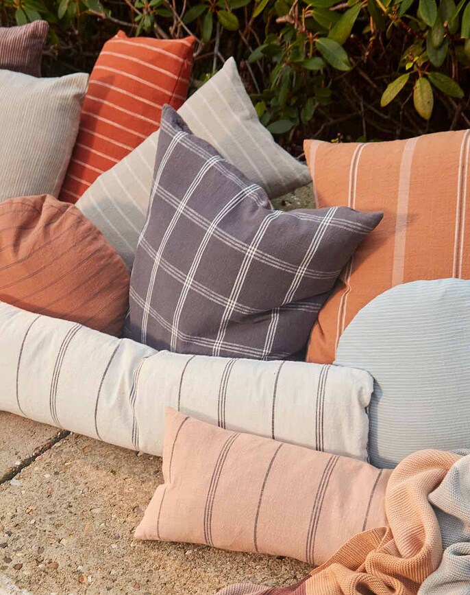 Kyoto Okrasna prevleka za blazino, 50 x 50 cm, antracitna