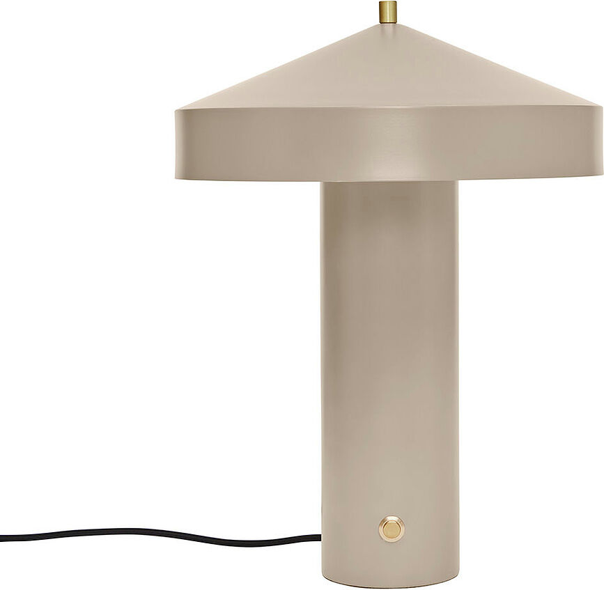 Lámpara de Mesa Hatto, 41 cm, beige