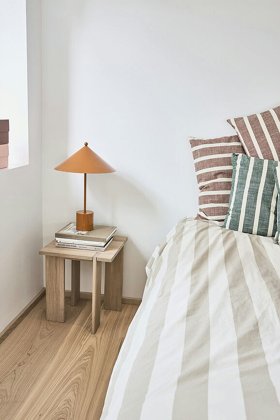 Lámpara de Mesa Kasa, 50 cm, blanco roto