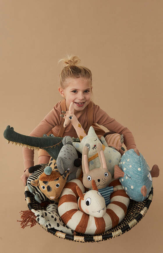 Leo Larva Plišasta igrača, 135 cm