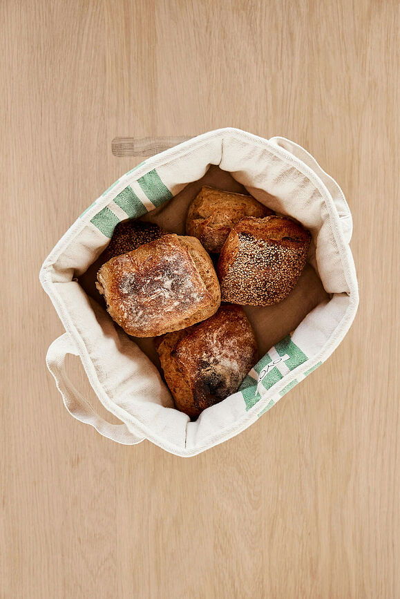 Linu Košara za Kruh 24 cm bež smeđa