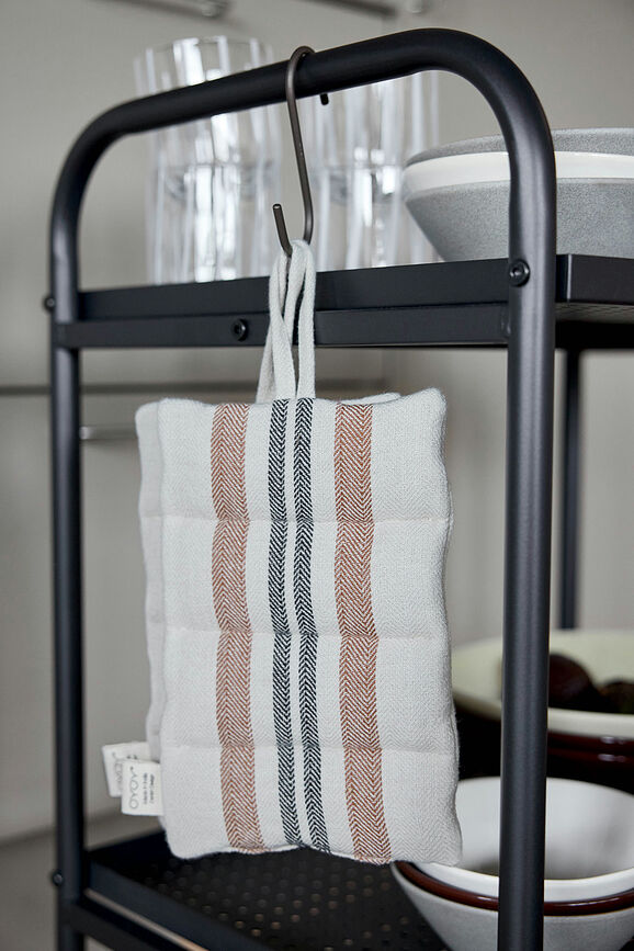 Linu Πιάστρες Κουζίνας, μπεζ-μπλε, 2 τμχ