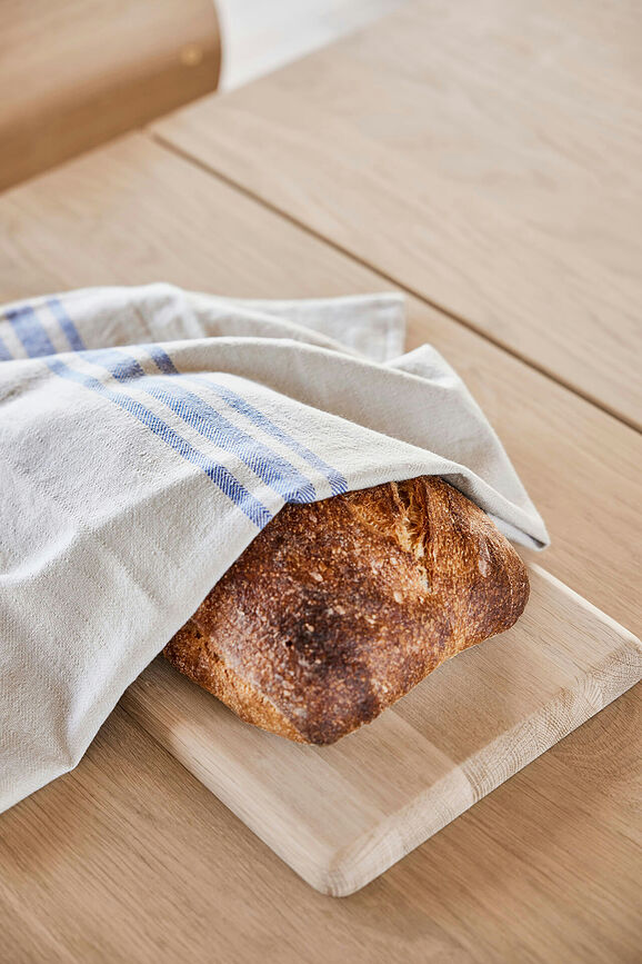 Linu Serviete, 45 x 45 cm, bež-sive, 2 kosa