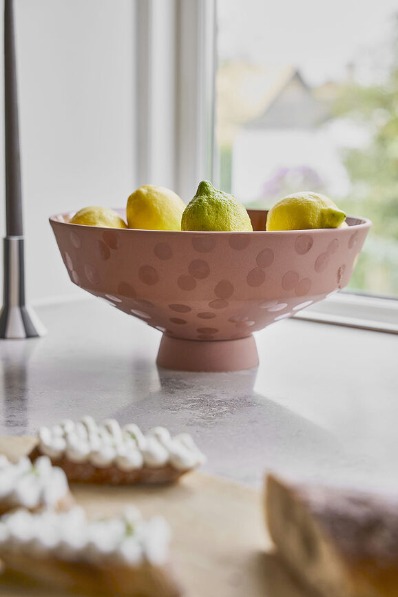 Luonto Μπολ διακοσμητικό, L, τερακότα