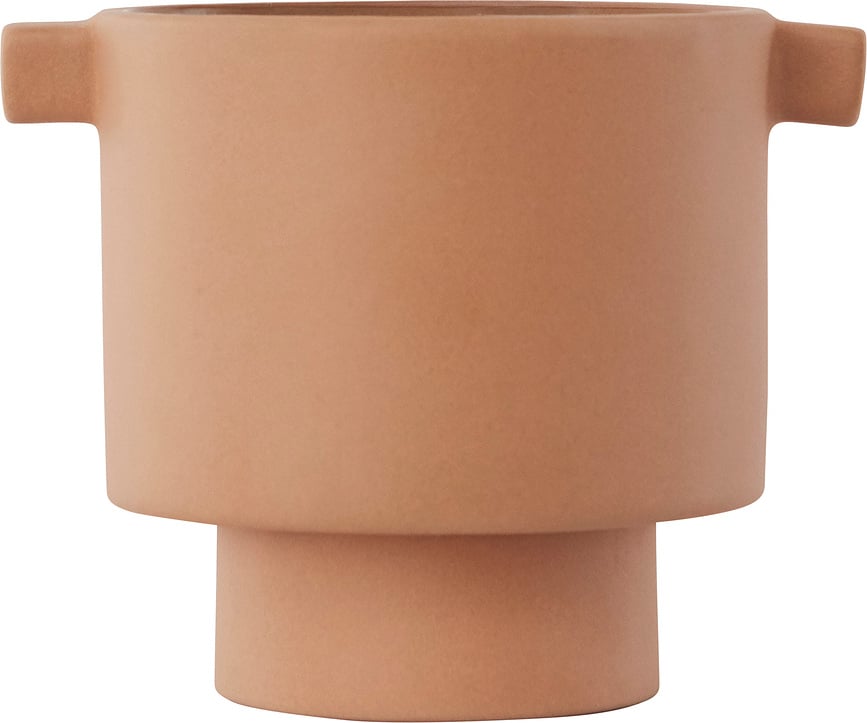 Macetero Inka Kana, 10,5 cm, color camel