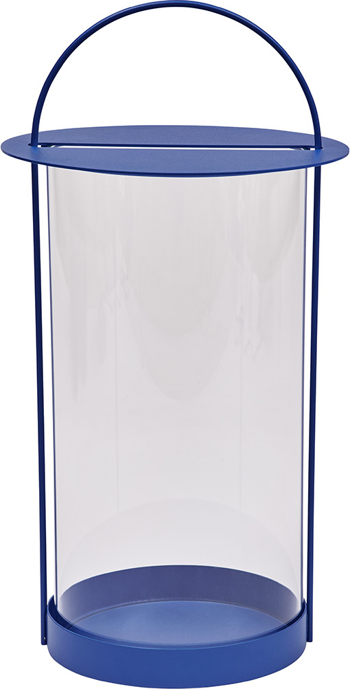 Maki Laterne 48 cm, blau