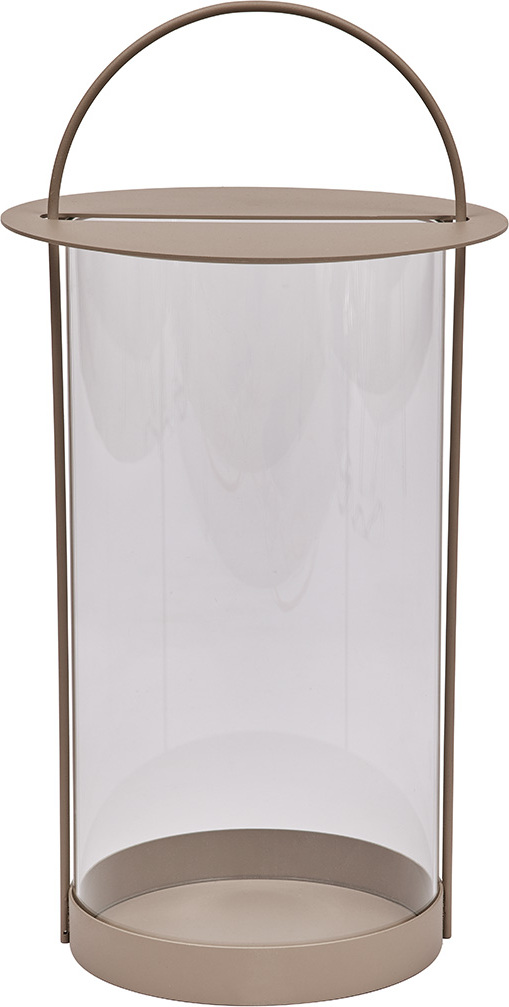 Maki Laterne 48 cm, braun