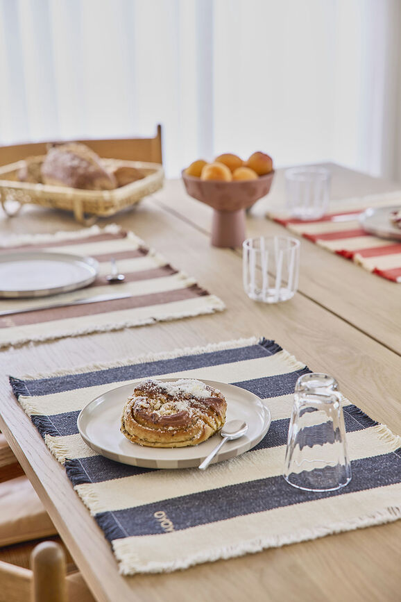 Manteles Individuales Toppu, marrón y beige, 2 unidades