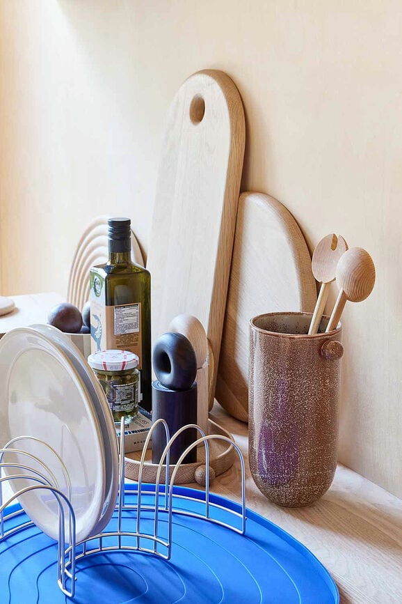 Mio Pladanj za sušilo posuđa plavi