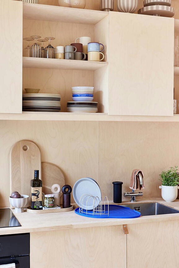 Mio Pladanj za sušilo posuđa plavi